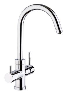 Смеситель для кухни Paini Cox 78CR6433VL2KM с подводом для фильтра хром